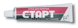 Крем для бритья Старт с витаминами F и экстрактом ромашки 40г