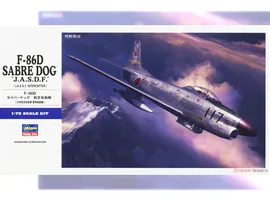 Сборная модель Перехватчик ВВС Японии F-86D Saberdog “Air Self-Defense Force”