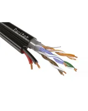 ParLan combi F/UTP2 Cat5e+2х0,75 PE Кабель витая пара в экране