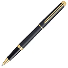 S0920610 Перьевая ручка Waterman Hemisphere, цвет: Mars Black/GT, перо: F (№ 299)