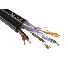 ParLan combi F/UTP2 Cat5e + 2х0, 75 PE Комбинированный кабель для подключени id#4207653