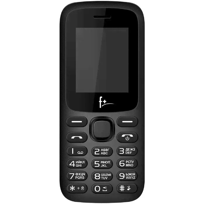 Сотовый телефон F+ F197, 1.77", TFT, 2 sim, 32Мб, microSD, BT, 600 мАч, чёрный-0