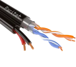 Мульти-кабель Кабель ParLan combi F/UTP2 Cat5e PE 2х0,75 (100586) 200м