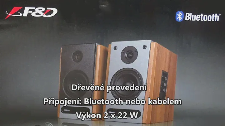 Reproduktory Fenda R25BT, test a unboxing