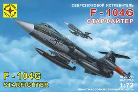 сверхзвуковой истребитель F-104G "Старфайтер" (1:72)